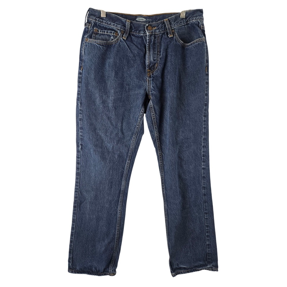 Old Navy Mens Jeans Straight Leg 33 x 32 Blue